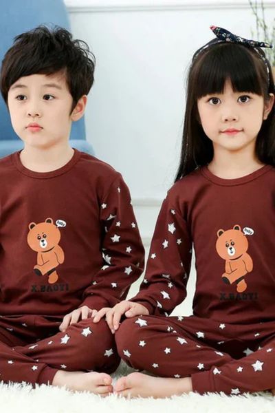 Brown Star Bear Kids wear