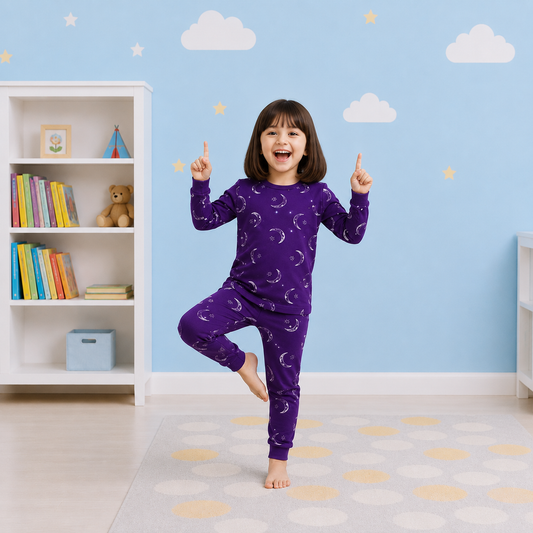 Purple Moon Kids Nightsuit