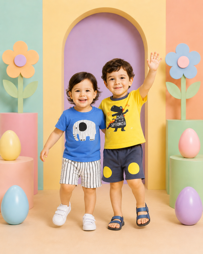 Happy Friends Casual Set (Pack of 2)