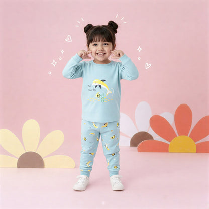 Dolphin Printed Kids Wear Set