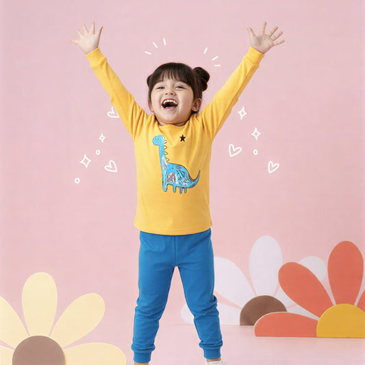 Dinosaur Printed Kids Wear Set