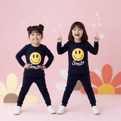 Smile Printed Kids Wear Set