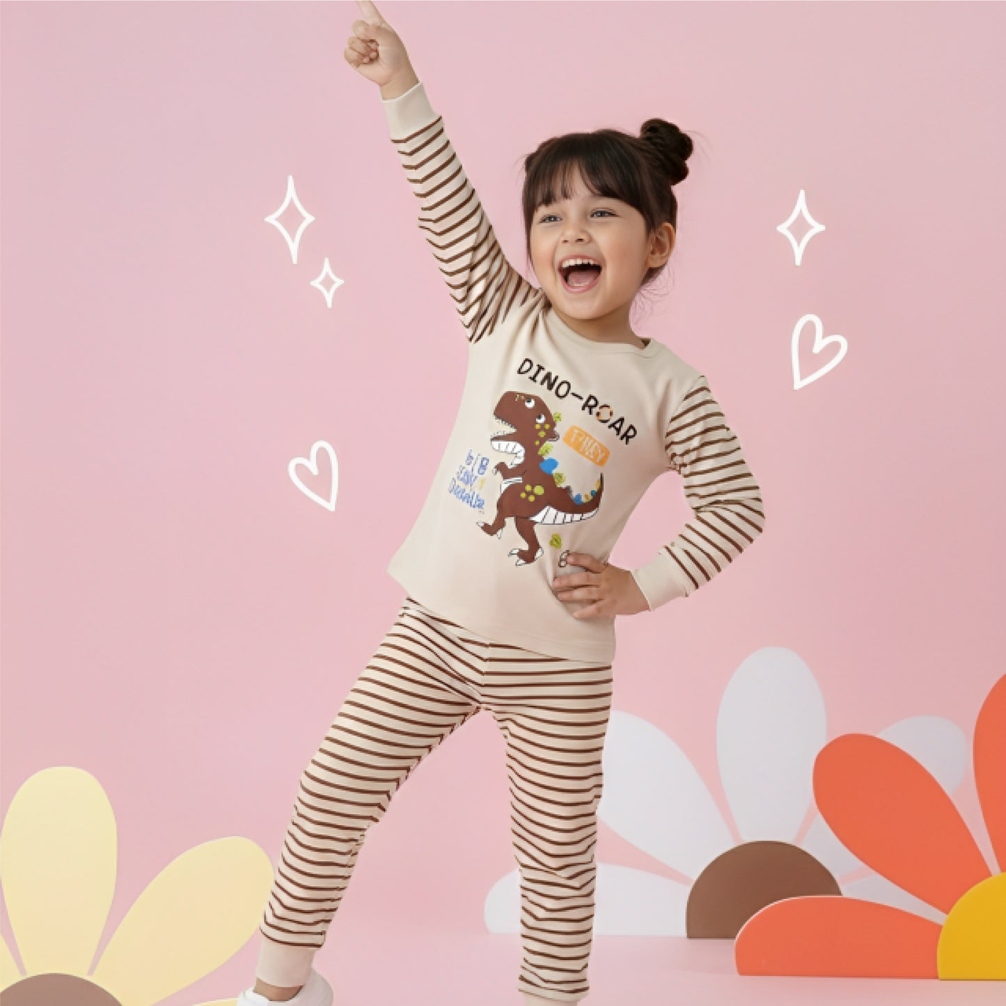 Dino-Roar Kids Summer Wear Set