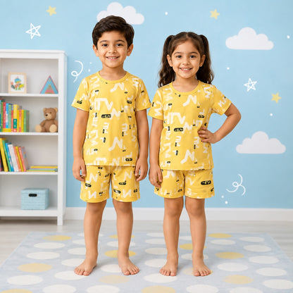 Kids Yellow Alphabet Set