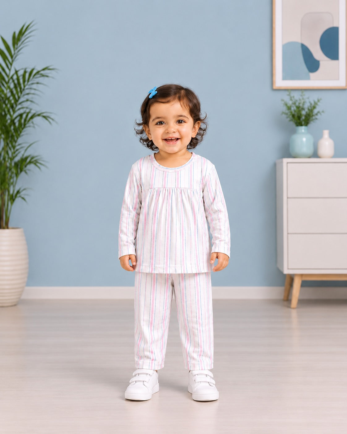 Pastel Stripe Co-Ord Set