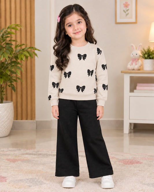 Cute Bow Two-Piece Set