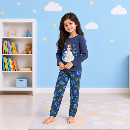 Princess Bloom Girls Night Suit