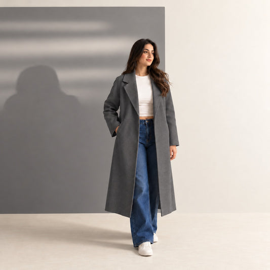 Grey Long Coat