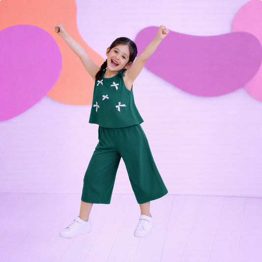 Emerald Bow Bliss CoOrd Set