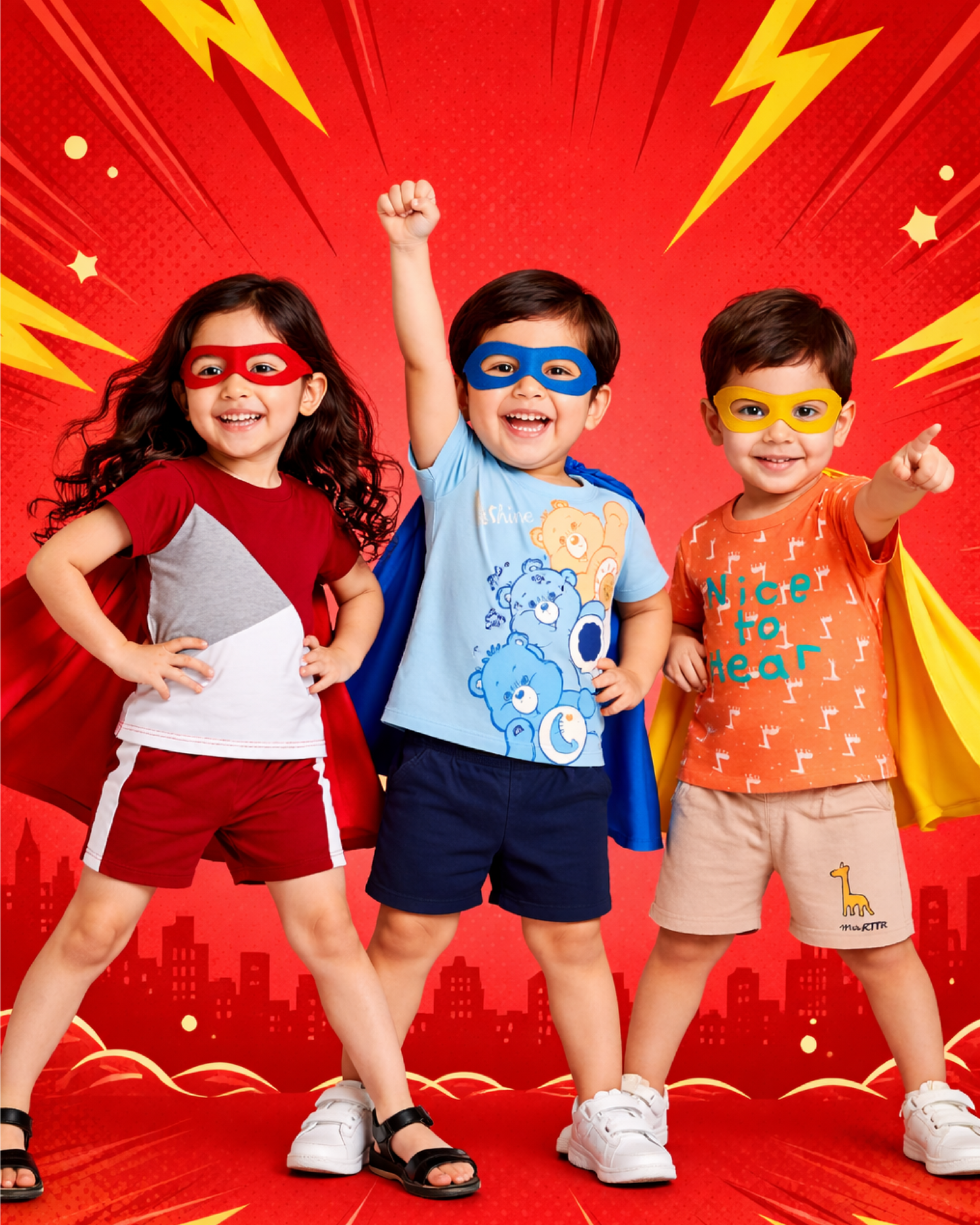 Super Squad Hero Set (Pack of 3)